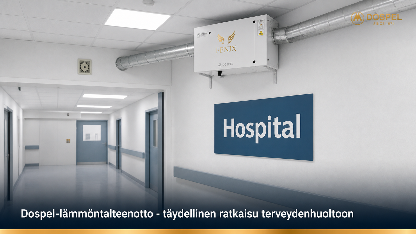 Dospel talteenottoratkaisu terveydenhuoltoon banneri